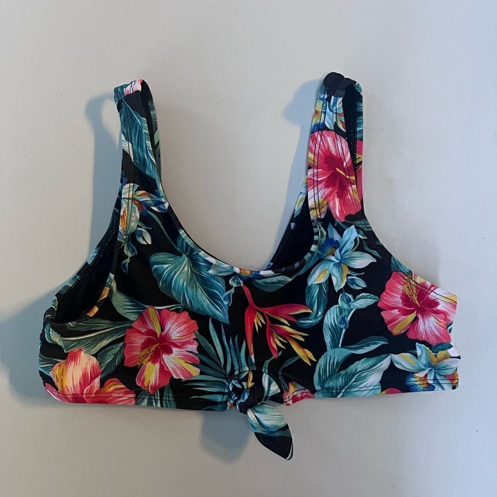 Old Navy Tie-Front Swim Top for Girls XL